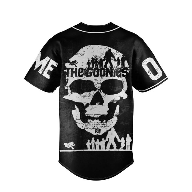 Custom Goonies Baseball Jersey - Personalized Name & Number - Never Say Die Style - Image 3