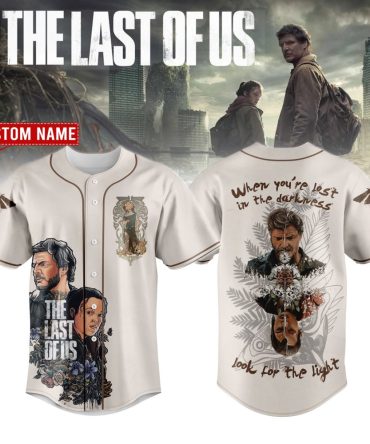 Custom Name The Last Of Us Baseball Jersey – Unique Fan Gift Apparel