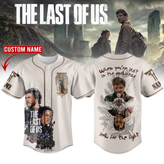 Custom Name The Last Of Us Baseball Jersey – Unique Fan Gift Apparel