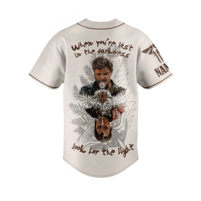 Custom Name The Last Of Us Baseball Jersey – Unique Fan Gift Apparel - Image 4
