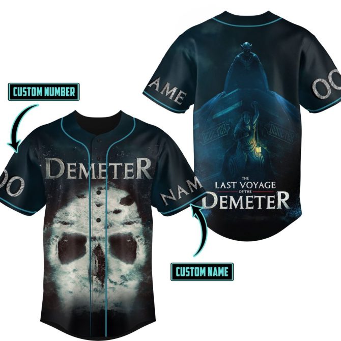 Customizable 'Last Voyage Of The Demeter' Baseball Jersey - Add Your Name & Number!