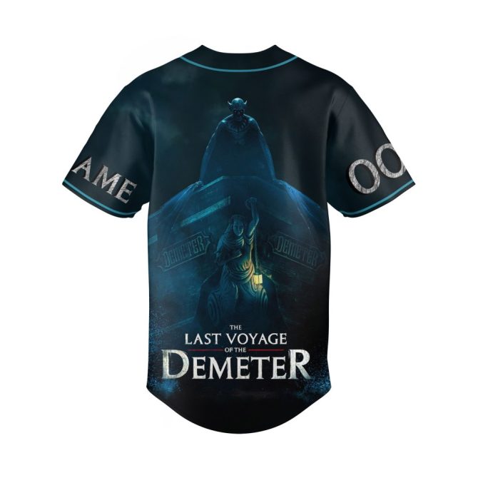 Customizable 'Last Voyage Of The Demeter' Baseball Jersey - Add Your Name & Number! - Image 3