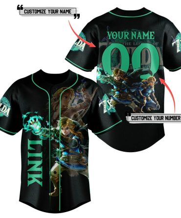 Custom Legend Jersey - Your Name & Number , Zelda Inspired Design
