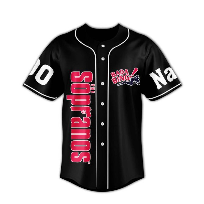 Customizable Sopranos 25Th Anniversary Jersey – Add Name & Number, Limited Edition - Image 2