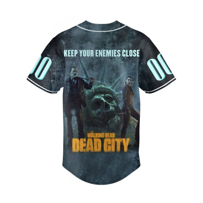Custom Walking Dead Dead City Jersey – Personalize Name & Number - Image 3