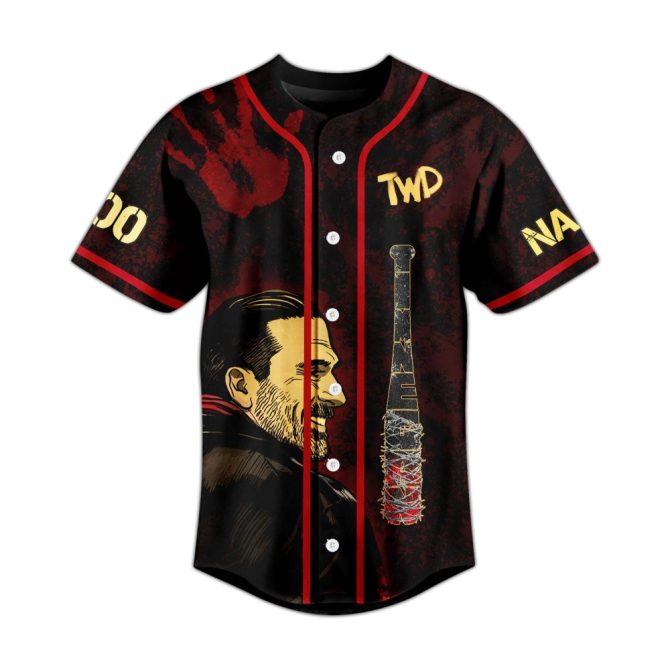Custom Walking Dead Dead City Baseball Jersey - Personalize Name & Number - Image 2