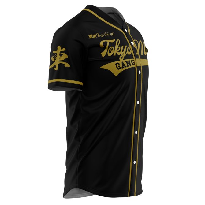 Custom Tokyo Manji Gang Baseball Jersey – Personalize Your Style Now! - Image 4