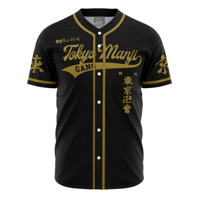 Custom Tokyo Manji Gang Baseball Jersey – Personalize Your Style Now! - Image 2
