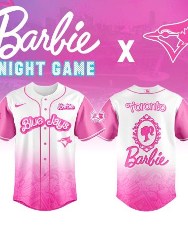 Limited Edition Barbie X Blue Jays Jersey - Perfect For Fans & Collectors!