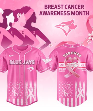 Limited Edition Pink Blue Jays Jersey - Support Breast Cancer Awareness Month