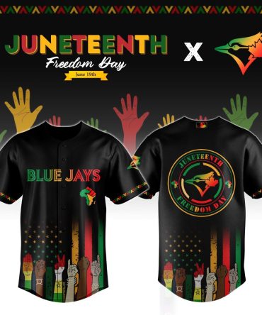 Celebrate Juneteenth In Style – Limited Edition Blue Jays Freedom Day Jersey