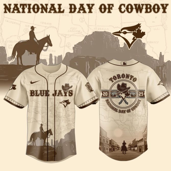 Limited Edition Blue Jays Cowboy Day Jersey – Celebrate In Style!