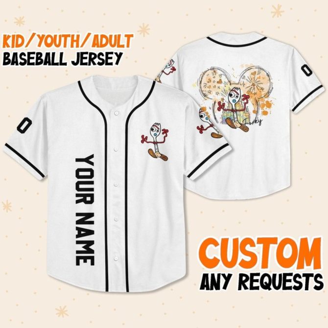 Custom Kids/Youth/Adult Baseball Jersey - Personalize With Your Name & Design! - Image 2