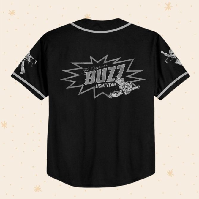 Custom Buzz Lightyear Baseball Jersey - Kid/Youth/Adult Sizes - Personalized Name & Number - Image 4