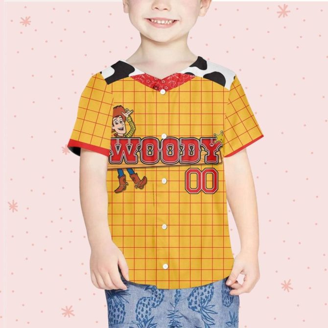 Customizable Kids/Youth/Adult Baseball Jersey - Fun Design, Add Your Name! - Image 5