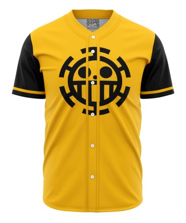 Anime-Inspired Yellow Baseball Jersey - Bold Design, Premium Quality, Unisex Sizes Available