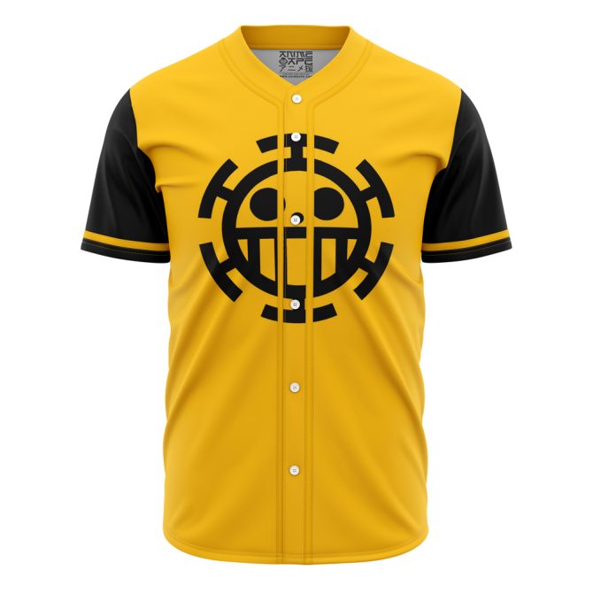 Custom Yellow Anime-Inspired Baseball Jersey – Personalized Name & Number - Image 2