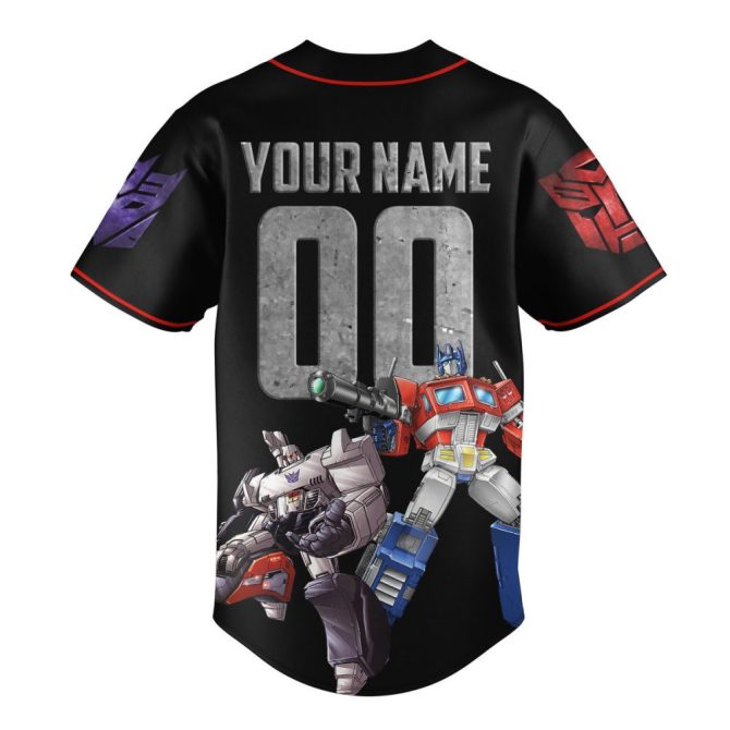 Custom Transformers Jersey – Personalize Name & Number – Perfect Gift For Fans! - Image 3