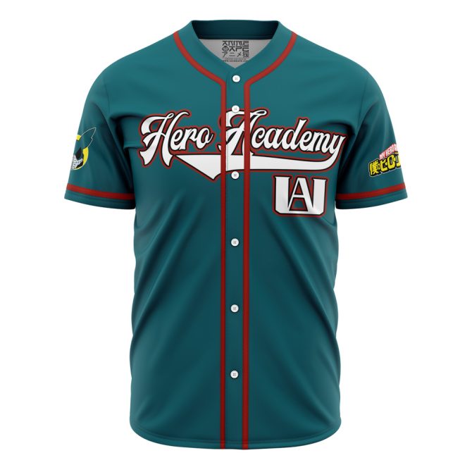 Custom Hero Academy Baseball Jersey - Personalized Name & Number - Perfect Gift For Anime Fans! - Image 2