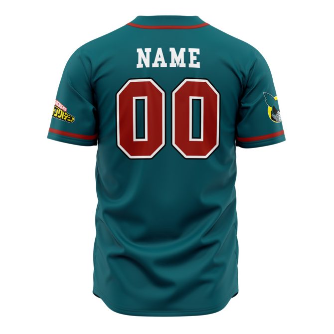 Custom Hero Academy Baseball Jersey - Personalized Name & Number - Perfect Gift For Anime Fans! - Image 3