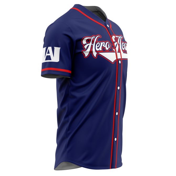 Custom Hero Academy Baseball Jersey – Personalized Name & Number – Anime Fan Apparel - Image 4
