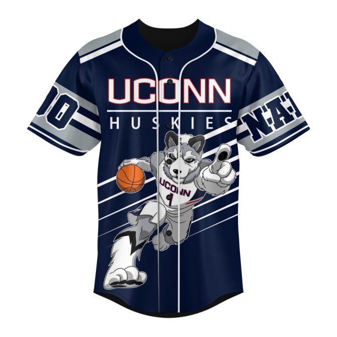 Custom Uconn Huskies Jersey - Personalized Name & Number - Limited Edition Fan Gear - Image 2