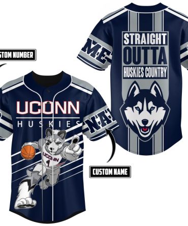Custom Uconn Huskies Jersey - Personalized Name & Number - Limited Edition Fan Gear
