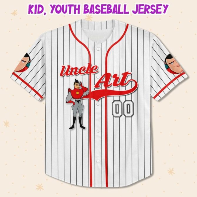 Customizable Youth/Adult Baseball Jersey - Add Your Name & Design For Unique Style - Image 3