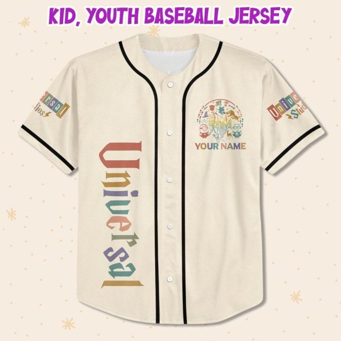 Custom Universal Baseball Jersey For Kids/Youth/Adults - Personalized Name & Design - Image 3