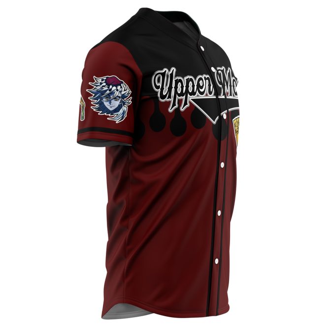 Anime-Inspired Upper Moons Baseball Jersey - Stylish, Comfortable & Unique Design - Image 2