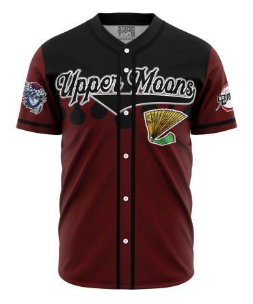 Anime-Inspired Upper Moons Baseball Jersey - Stylish, Comfortable & Unique Design