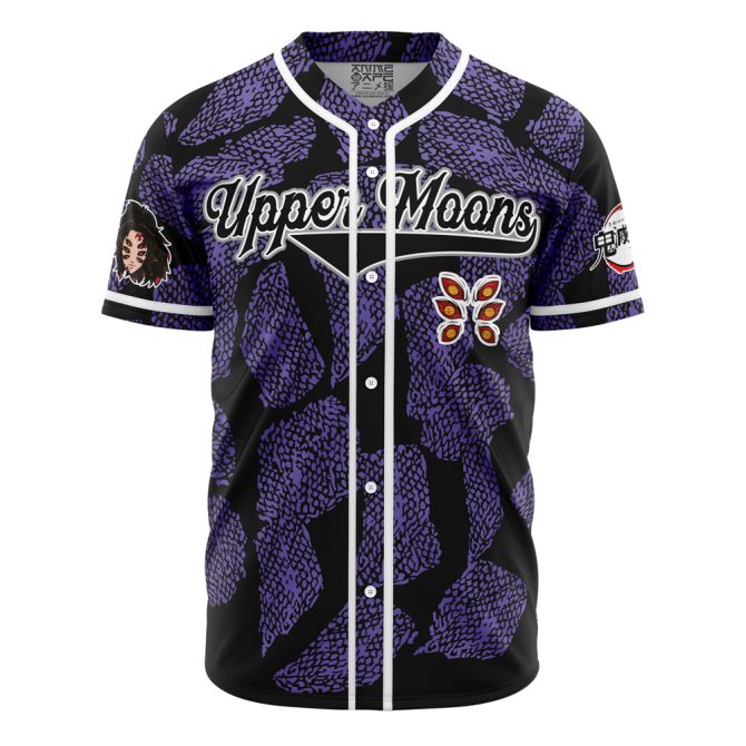 Stylish Anime-Inspired Baseball Jersey , Unique Upper Moons Design , Unisex Trendy Apparel
