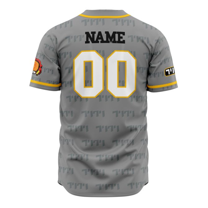 Customizable Anime-Inspired Baseball Jersey - Unique Design & Personalization - Image 3