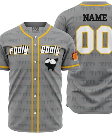 Customizable Anime-Inspired Baseball Jersey - Unique Design & Personalization