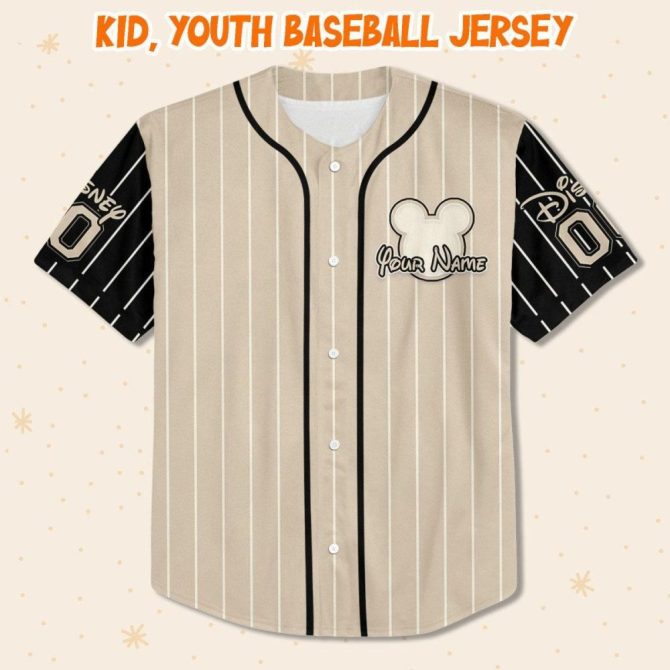Custom Kids/Youth/Adult Baseball Jersey - Personalized Name & Design - Image 3