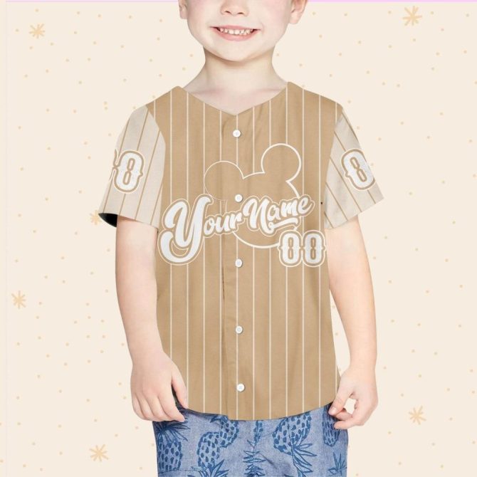Customizable Kids/Youth/Adult Baseball Jersey - Add Your Name & Favorite Characters - Image 5