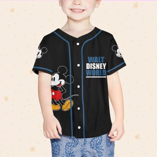 Custom Disney Baseball Jersey For Kids/Youth/Adults - Add Your Name! - Image 5