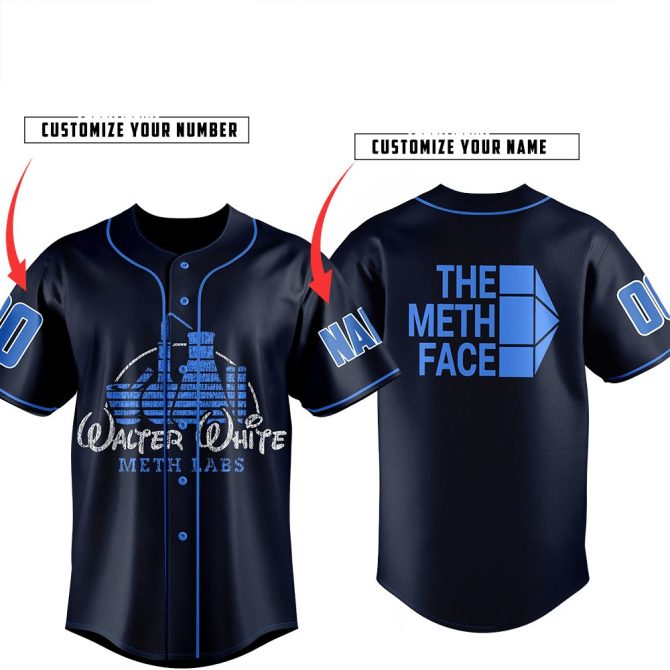 Customizable Breaking Bad Inspired Jersey - Add Your Name & Number - Perfect Gift For Fans!