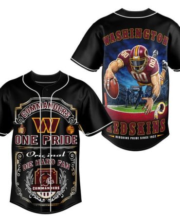Washington Commanders Fan Jersey - Bold Design For Die-Hard Supporters