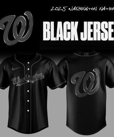 Exclusive 2023 Washington Nationals Black Jersey – Stylish Fan Gear For Game Day!