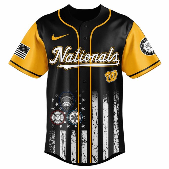 Honor Heroes: First Responder Night Baseball Jersey - Limited Edition Tribute Apparel - Image 2