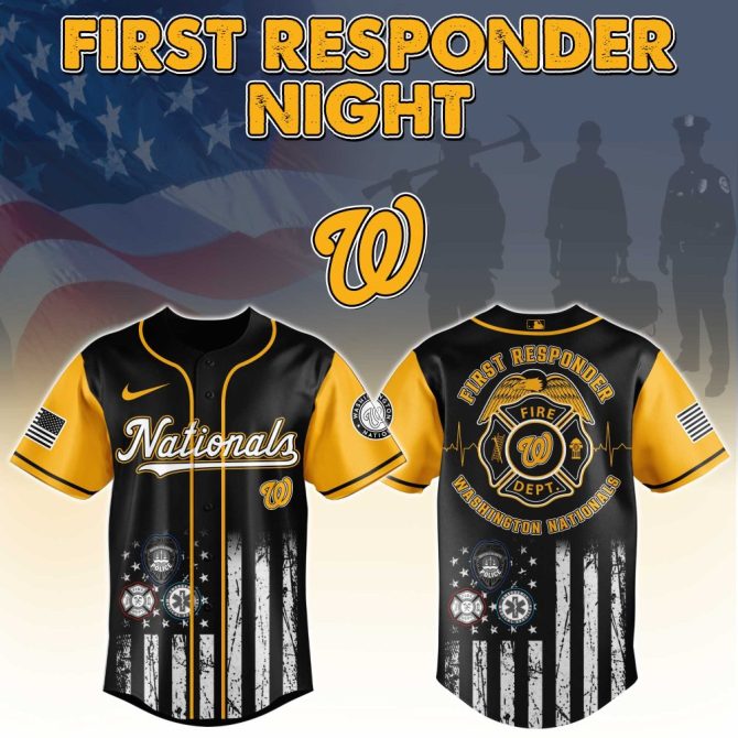 Honor Heroes: First Responder Night Baseball Jersey - Limited Edition Tribute Apparel