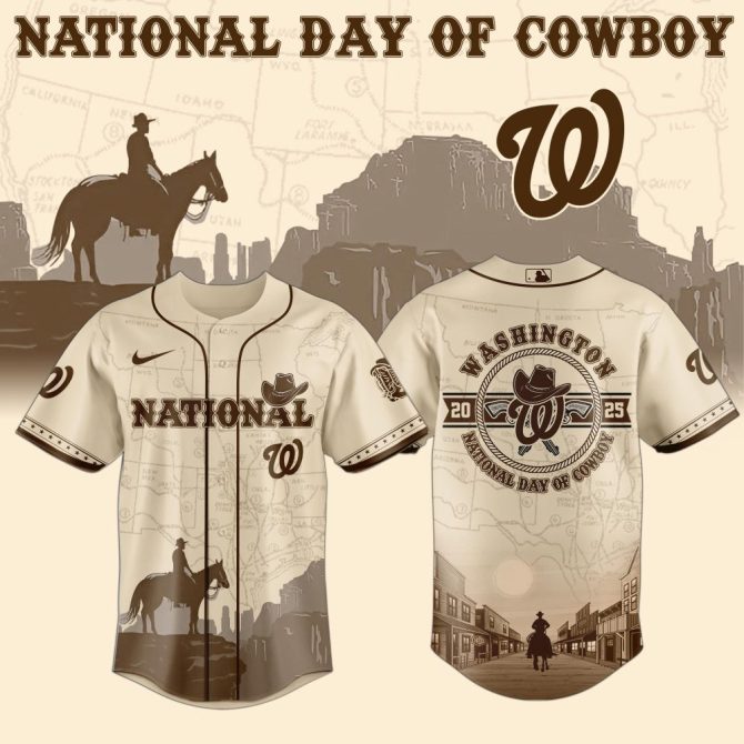 Celebrate In Style: National Day Of Cowboy Jersey - Limited Edition 2025 , Washington Design