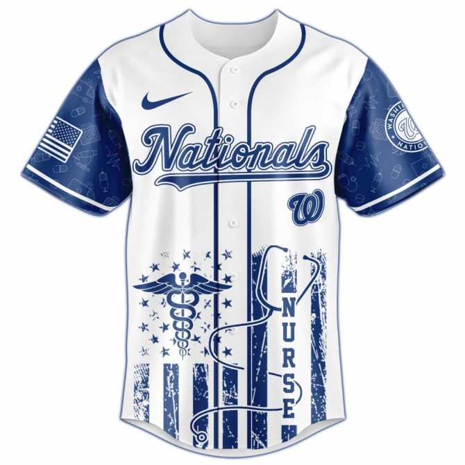 Celebrate Nurses Night 2025 With Nationals Custom Jersey – Limited Edition Tribute! - Image 2