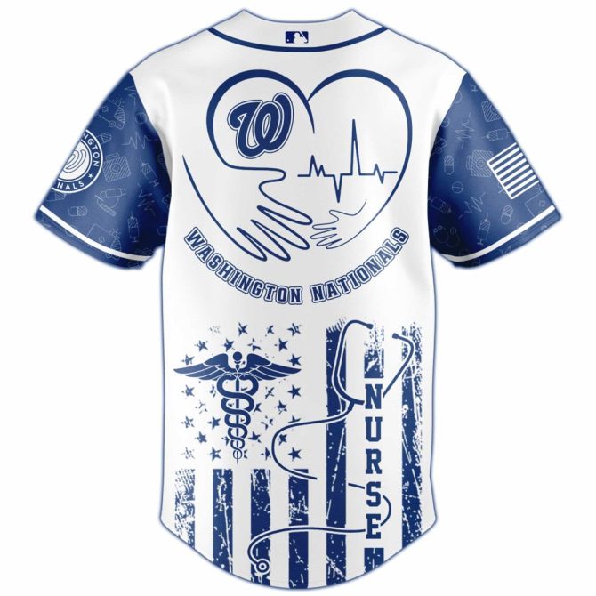 Celebrate Nurses Night 2025 With Nationals Custom Jersey – Limited Edition Tribute! - Image 3