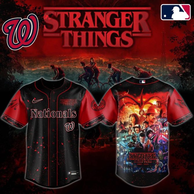 Exclusive Stranger Things Nationals Jersey – Limited Edition Fan Gear!