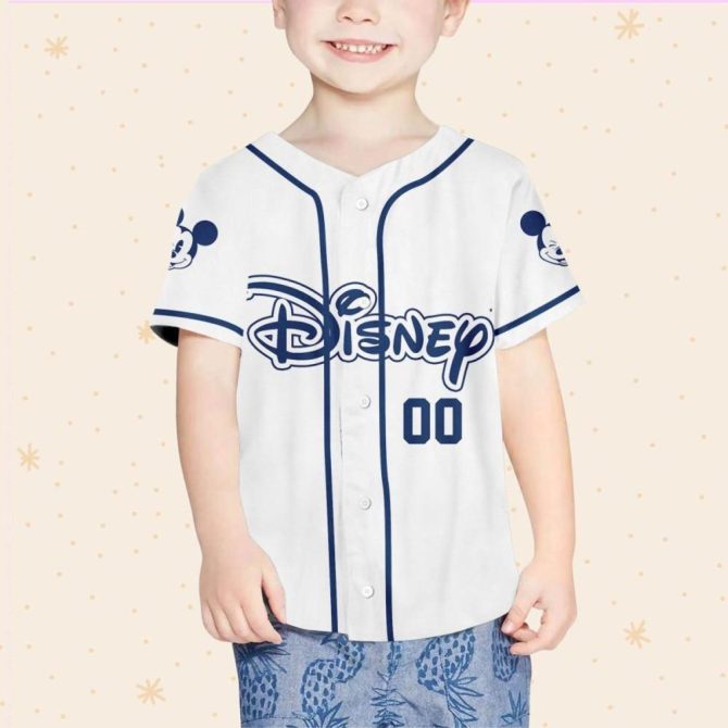 Custom Disney Baseball Jersey - Personalized Name & Number For Kids, Youth, Adults - Unique Gift! - Image 5
