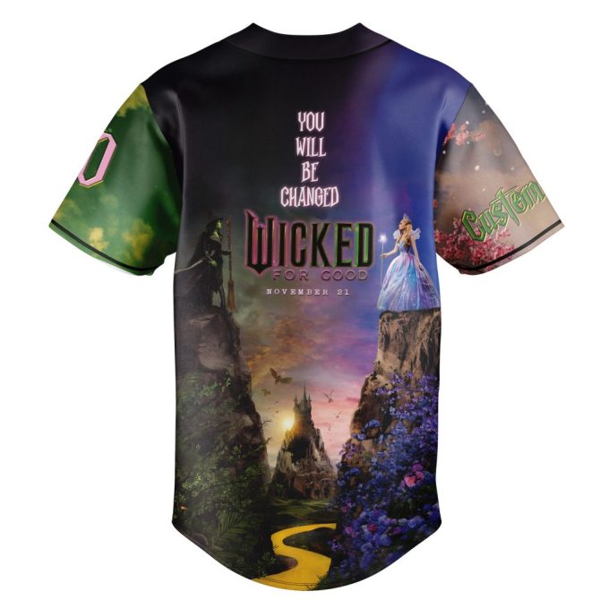 Custom Wicked Baseball Jersey - Personalize With Name & Number - Limited Edition Design! - Image 4