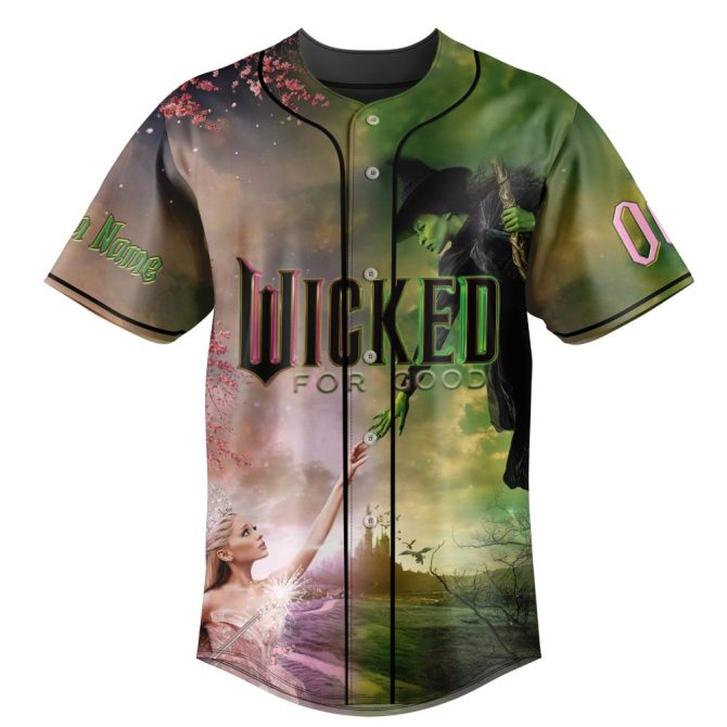 Custom Wicked Baseball Jersey - Personalize With Name & Number - Limited Edition Design! - Image 3