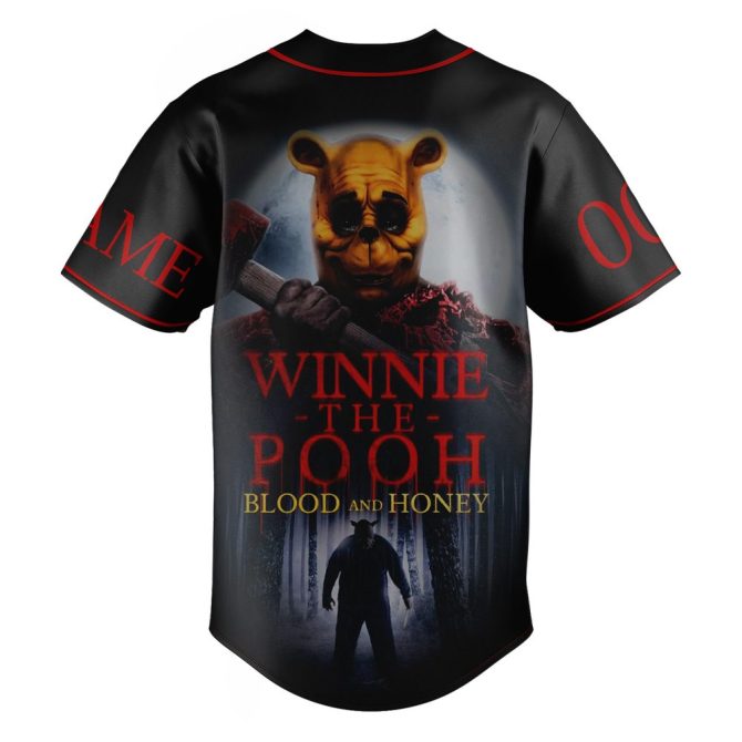 Custom Horror-Themed Baseball Jersey - Personalize Name & Number - Image 3
